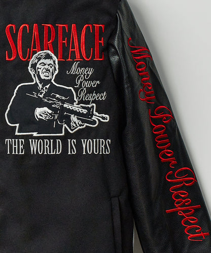 Scarface Pu Varsity  Jacket